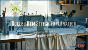 rolled hem stitch explanation
