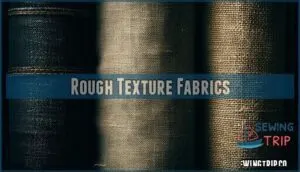 rough texture fabrics