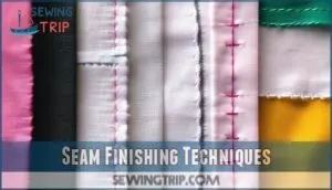 seam finishing techniques