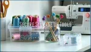 secure storage of tools