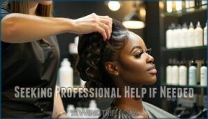 seeking professional help if needed