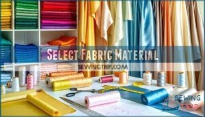 select fabric material