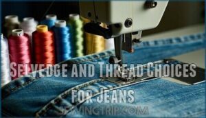 selvedge and thread choices for jeans