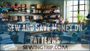 sew and save money on patterns