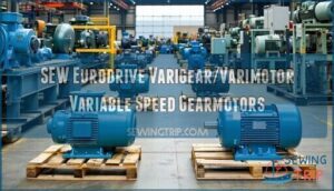 sew eurodrive varigear/varimotor variable speed gearmotors