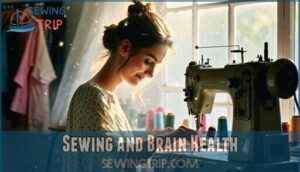 sewing and brain health