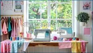 sewing basic stitches
