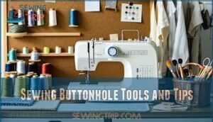 sewing buttonhole tools and tips