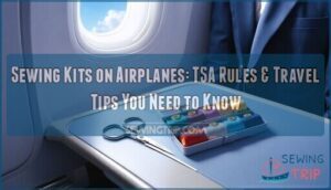sewing kits on airplanes