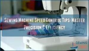 sewing machine speed control tips