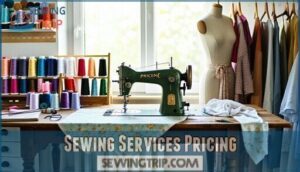 sewing services pricing