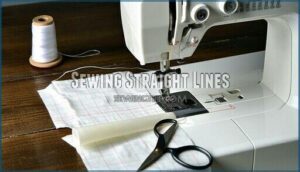 sewing straight lines