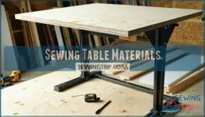 sewing table materials