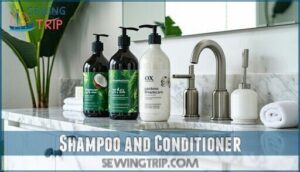 shampoo and conditioner