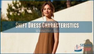 shift dress characteristics