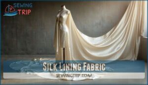 silk lining fabric