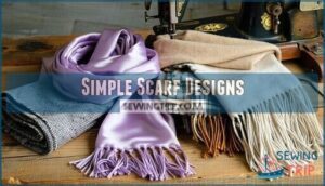 simple scarf designs