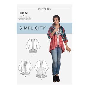 Simplicity 8172 Easy to Sew B01H91Q65U