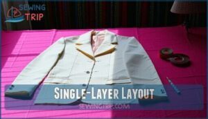 single-layer layout