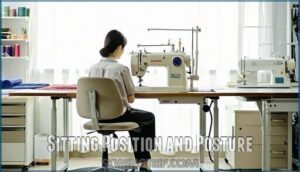 sitting position and posture