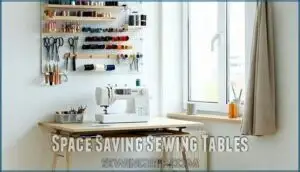 space saving sewing tables