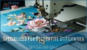 specialized for decorative stitchwork