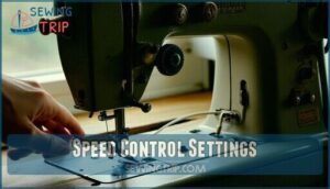 speed control settings speed control settings