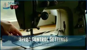 speed control settings
