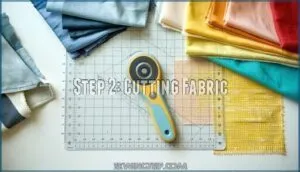 step 2: cutting fabric