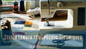 stitch length for specific techniques