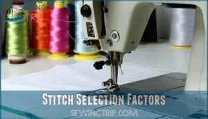 stitch selection factors