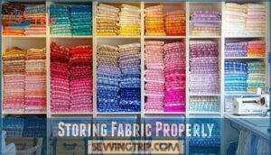 storing fabric properly