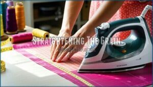 straightening the grain