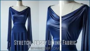 stretch jersey lining fabric