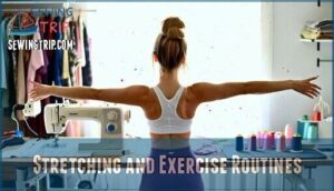 stretching and exercise routines