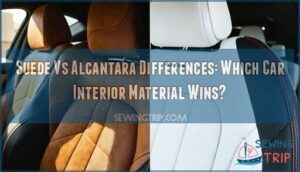 suede vs alcantara differences