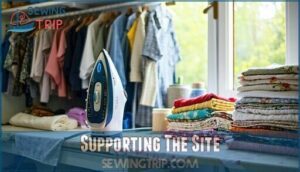 supporting the site