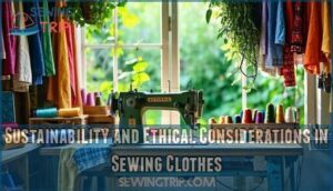 sustainability and ethical considerations in sewing clothes