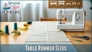 table runner sizes