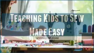 teaching kids to sew