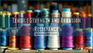 tensile strength and abrasion resistance