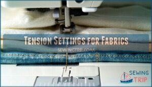 tension settings for fabrics tension settings for fabrics