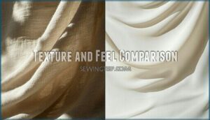 texture and feel comparison