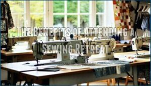 the benefits of attending a sewing retreat