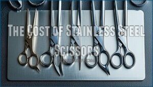the cost of stainless steel scissors