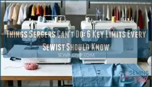 things sergers cant do explained