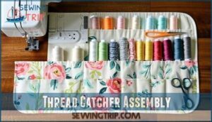 thread catcher assembly