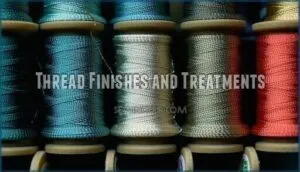 thread finishes and treatments