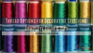 thread options for decorative stitching