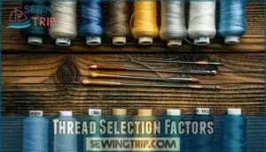 thread selection factors
